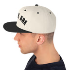 Be The Ark 3D Snapback | Natural/Black Hat with Side Logo