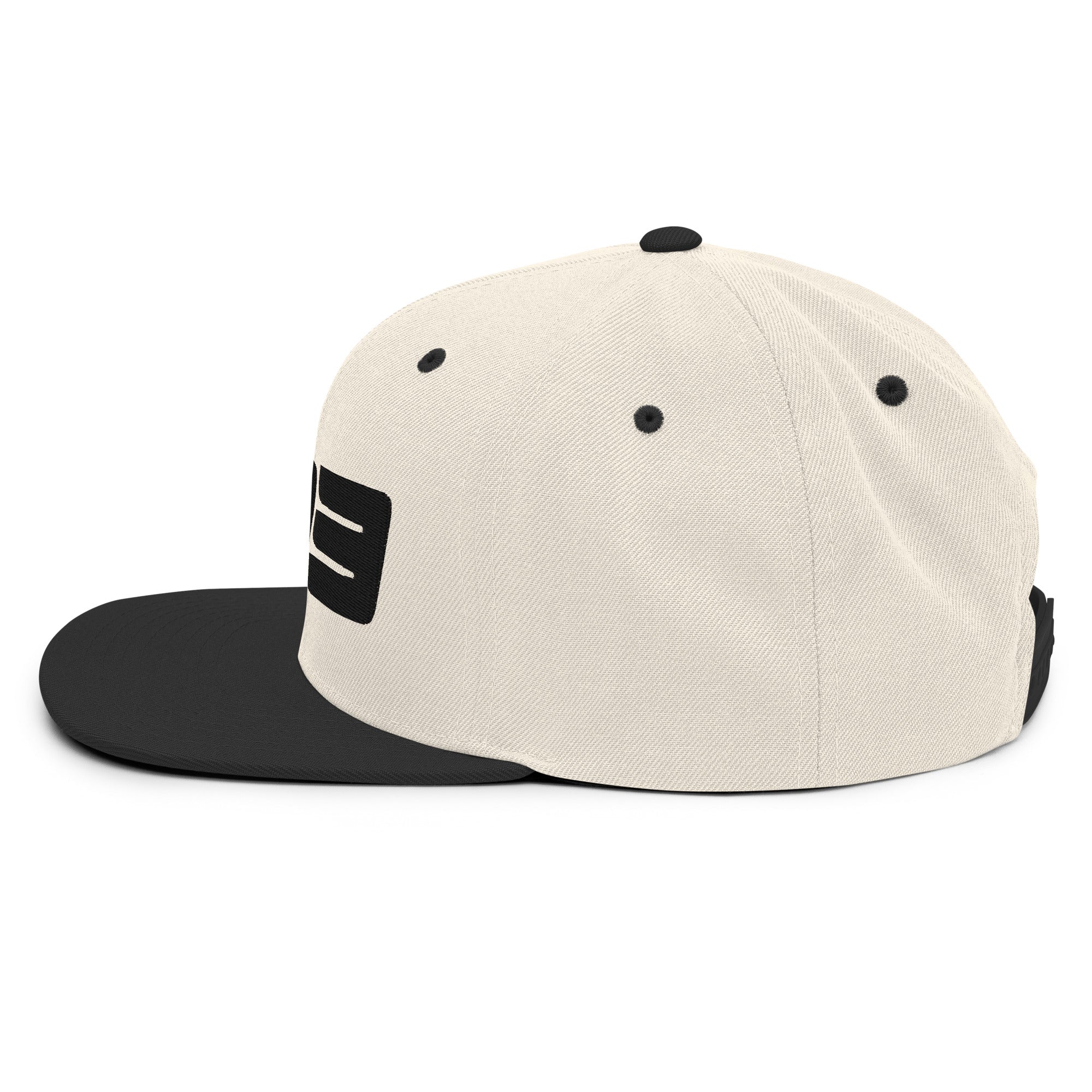 333 3D Snapback Hat | Premium Wool Blend Flat Brim