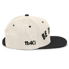 Be The Ark 3D Snapback | Natural/Black Hat with Side Logo