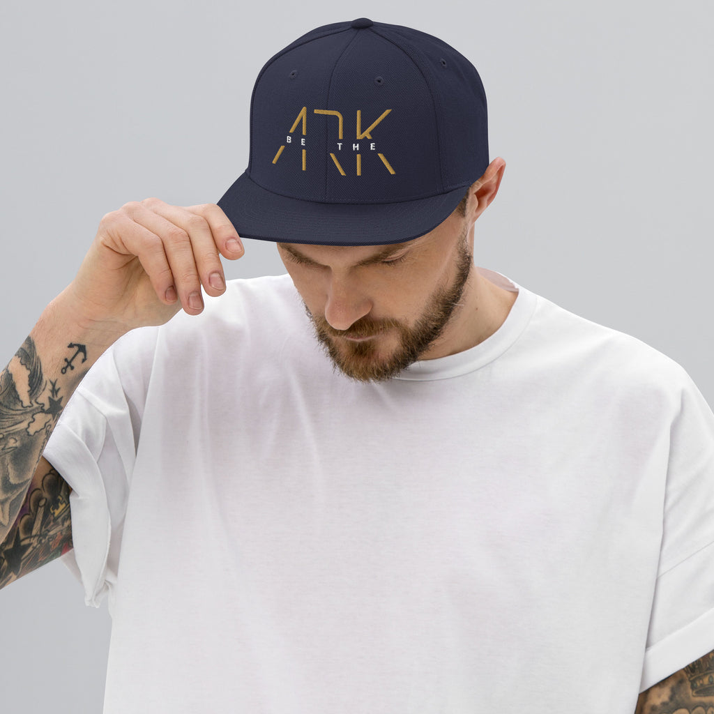 Be The Ark 3D Snapback | Premium Wool Blend Flat Brim