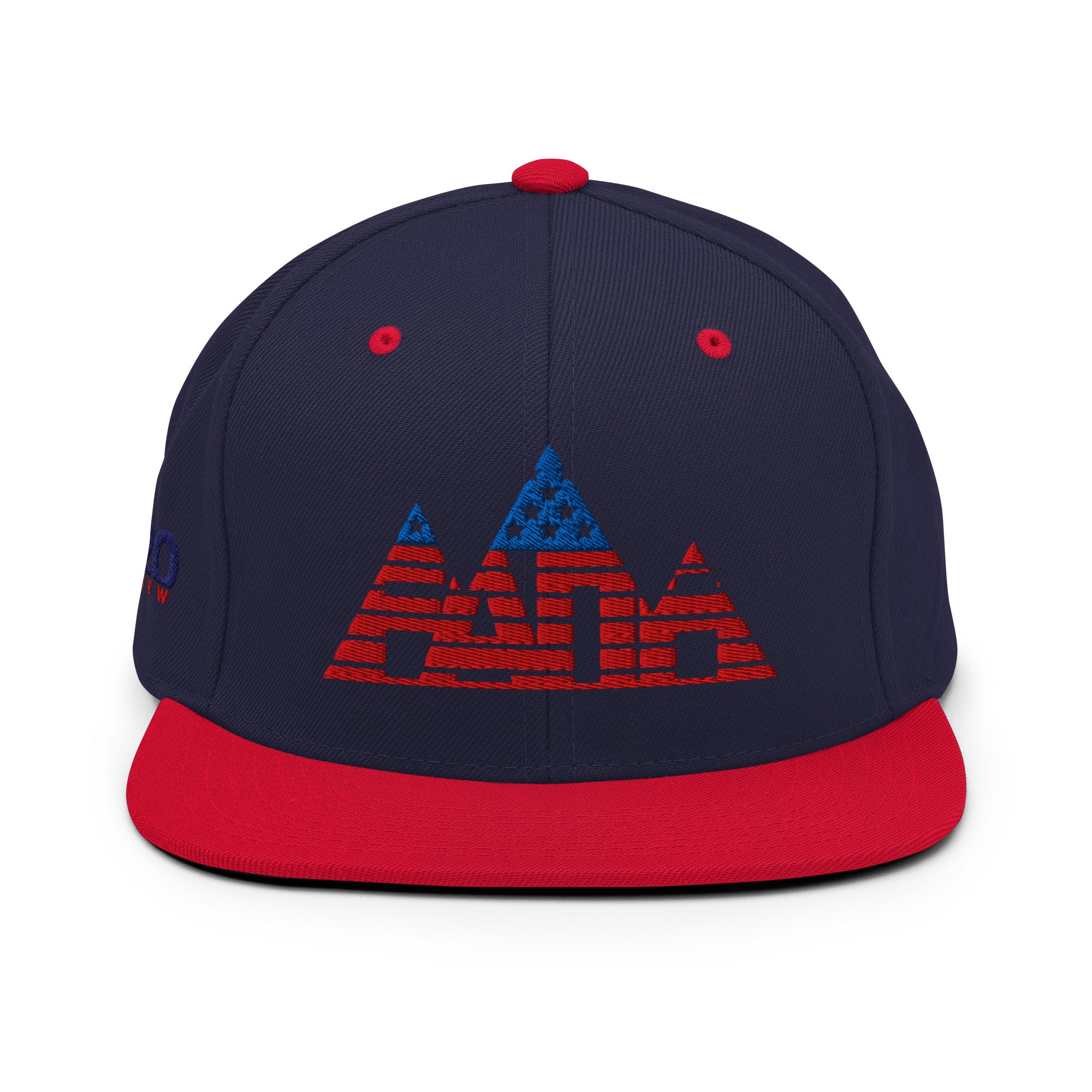 Faith Mountain Classic Snapback | Premium Wool Blend Flat Brim
