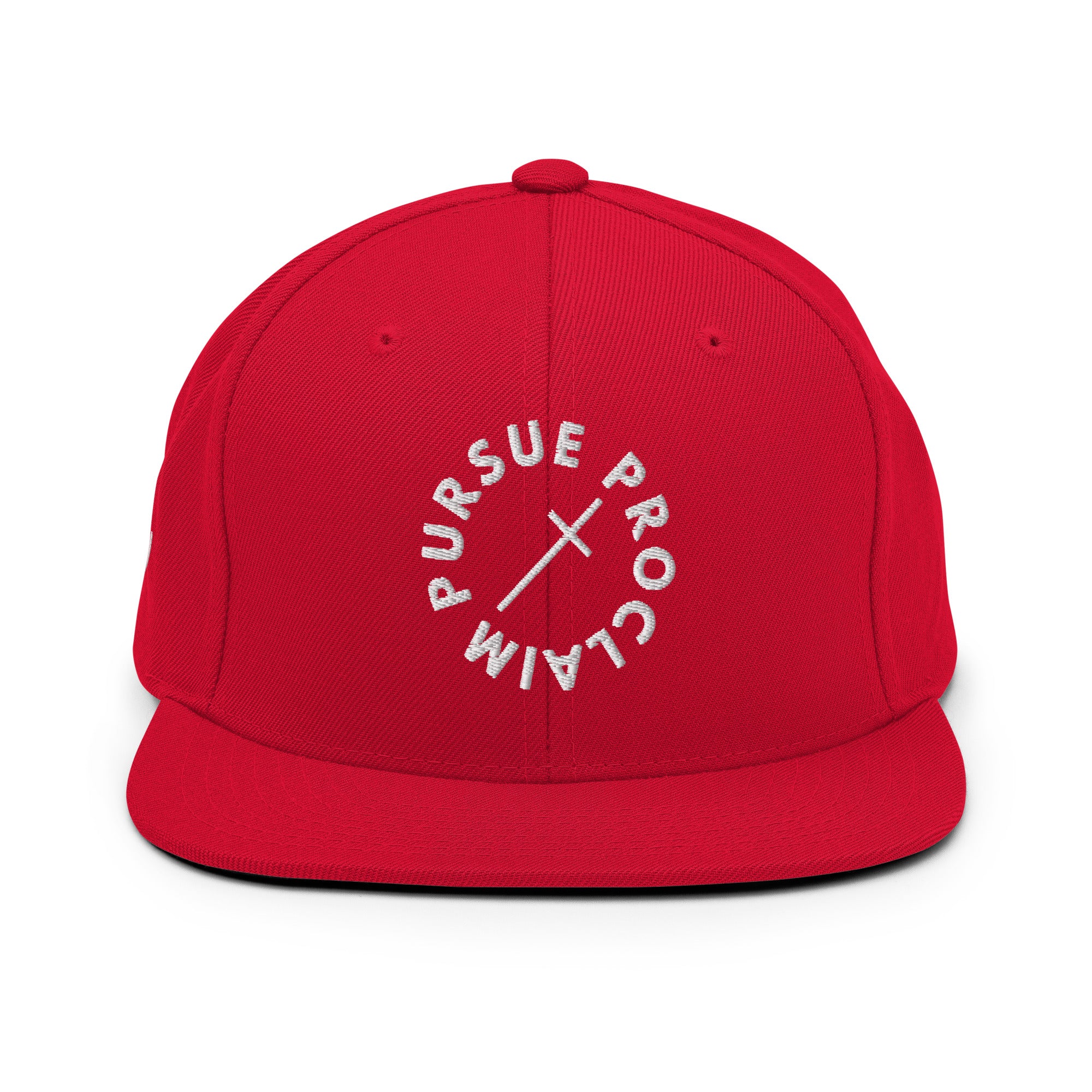 Pursue & Proclaim 3D Snapback | Premium Flat Brim Hat