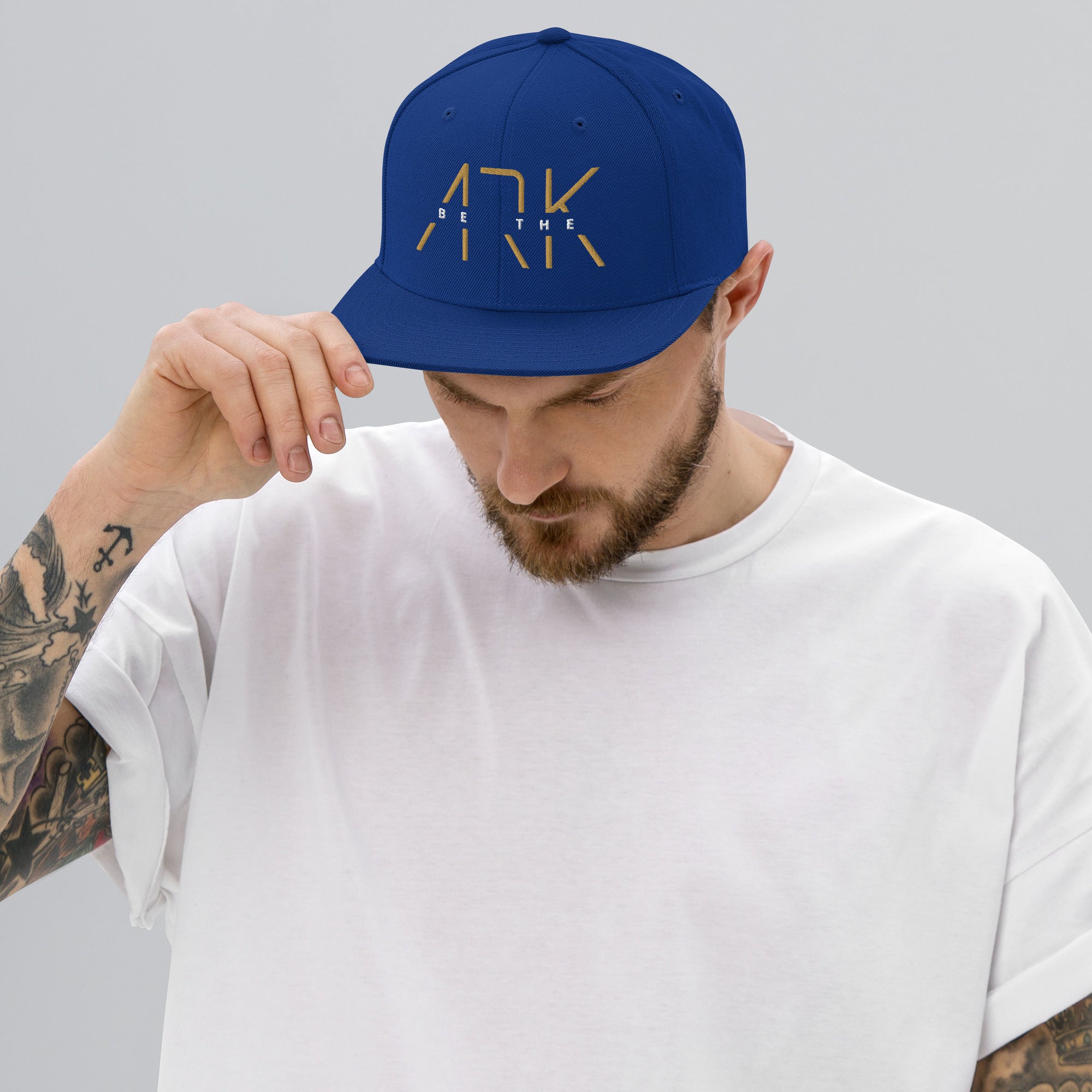 Be The Ark 3D Snapback | Premium Wool Blend Flat Brim