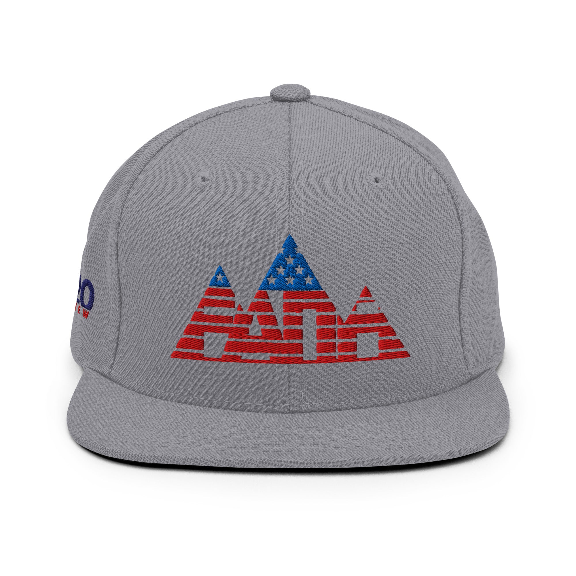 Faith Mountain Classic Snapback | Premium Wool Blend Flat Brim