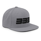 333 3D Snapback Hat | Premium Wool Blend Flat Brim