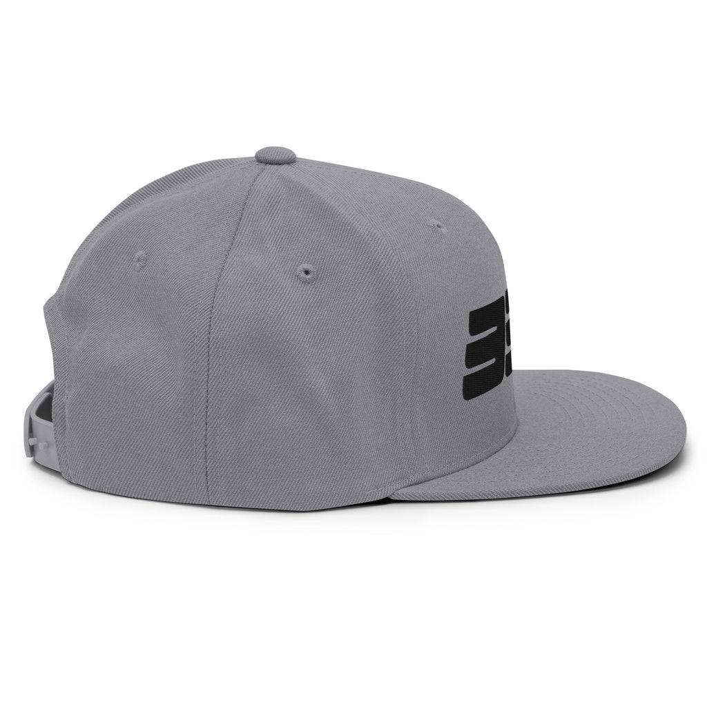 333 3D Snapback Hat | Premium Wool Blend Flat Brim