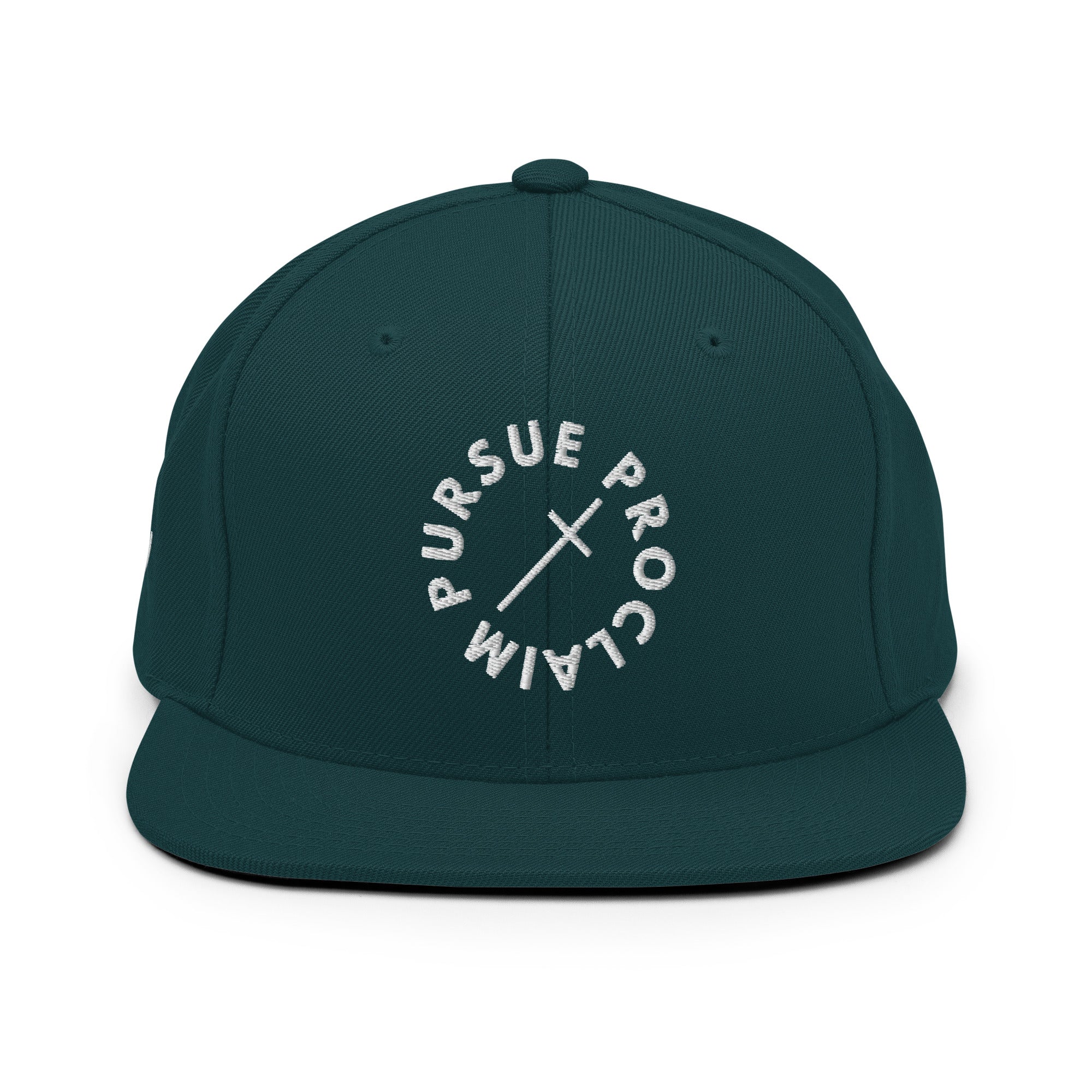 Pursue & Proclaim 3D Snapback | Premium Flat Brim Hat