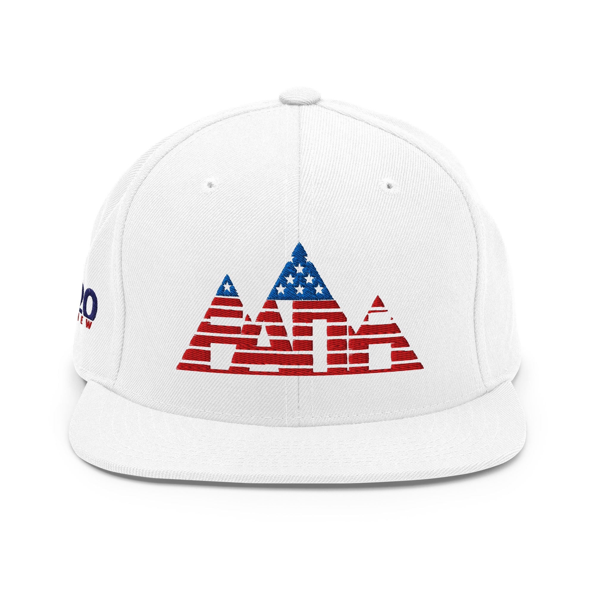 Faith Mountain Classic Snapback | Premium Wool Blend Flat Brim