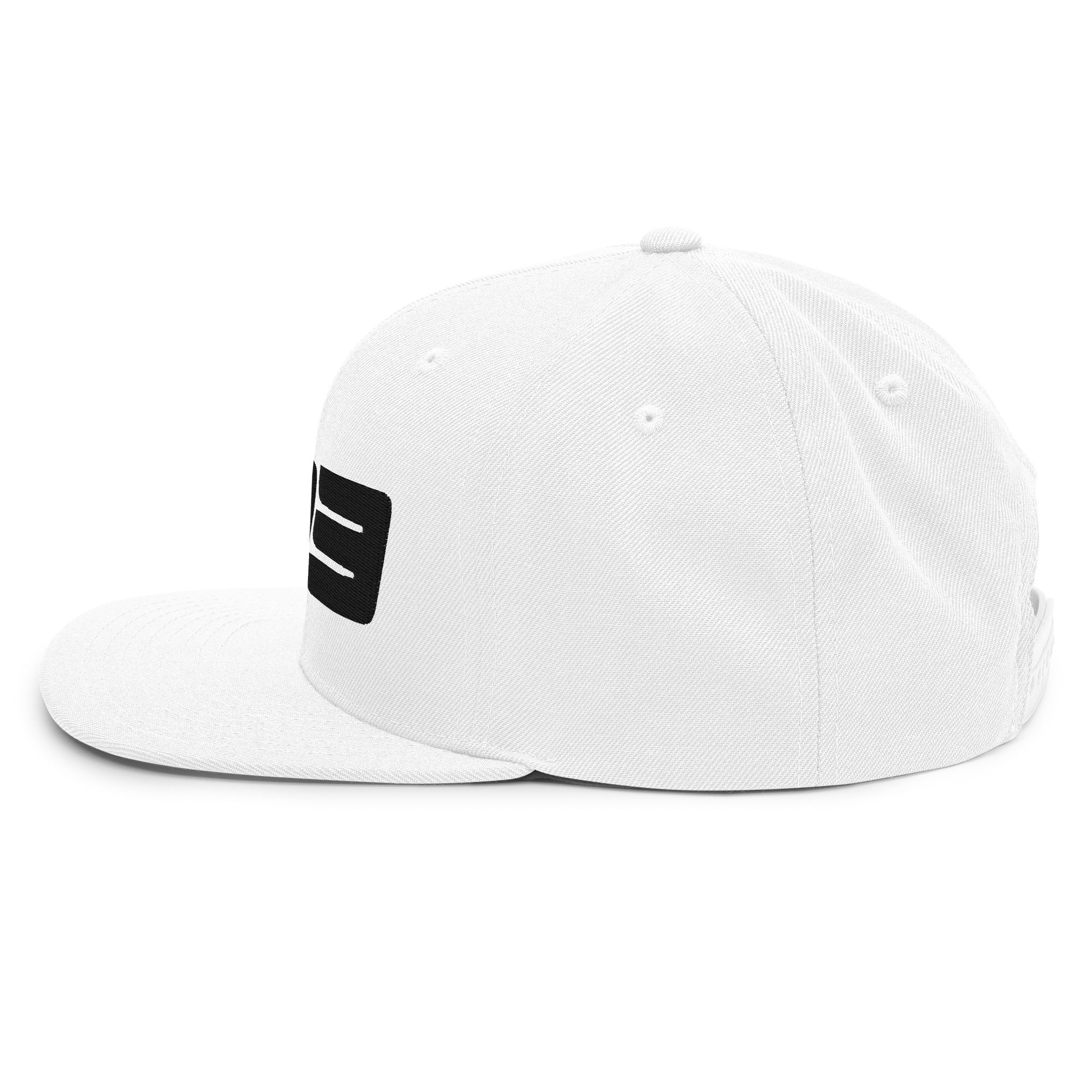 333 3D Snapback Hat | Premium Wool Blend Flat Brim