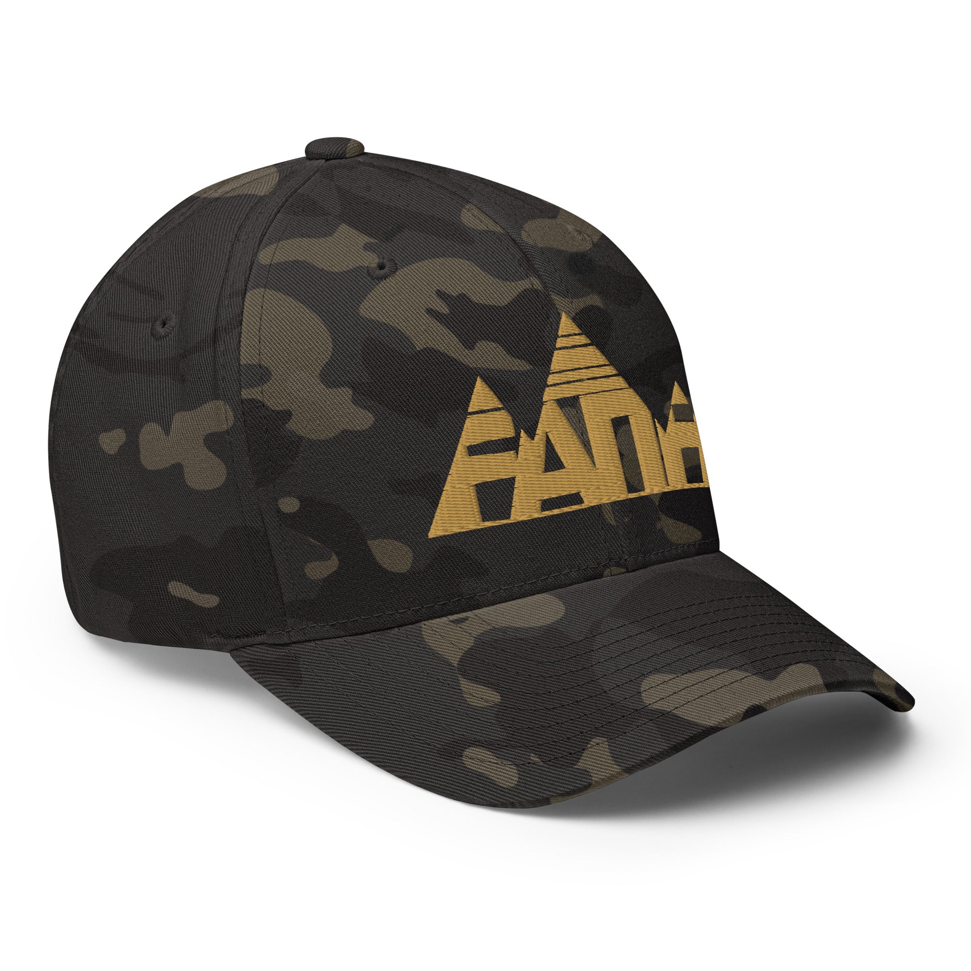 Faith Mountain Flexfit® Hat | Matthew 17:20 Christian Cap