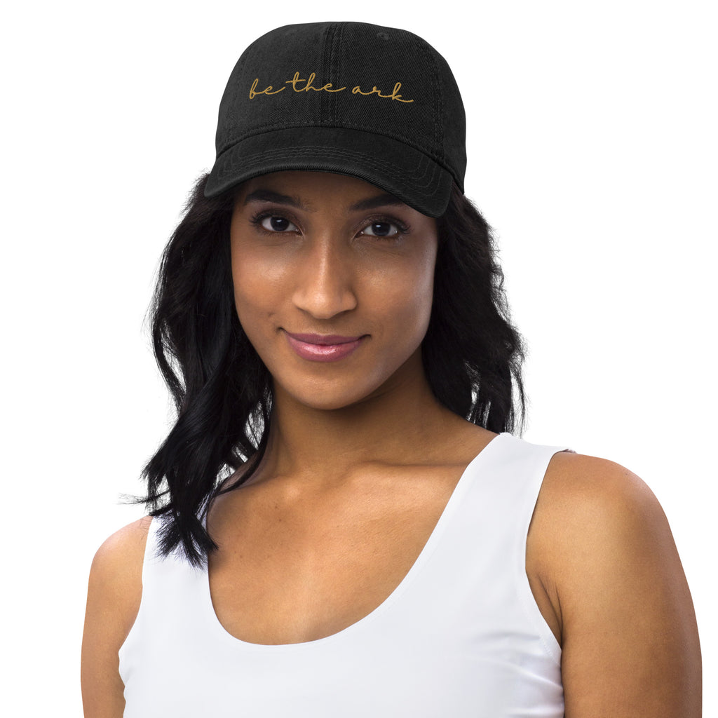 Be The Ark Embroidered Cotton Cap