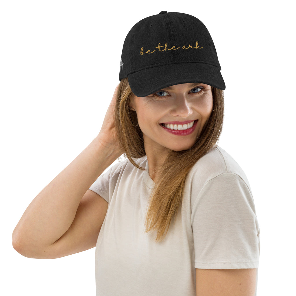 Be The Ark Embroidered Cotton Cap