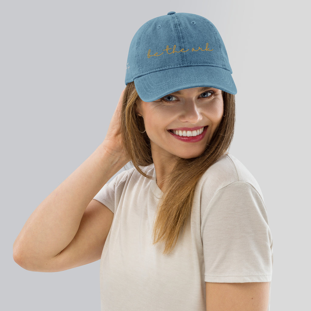 Be The Ark Embroidered Cotton Cap
