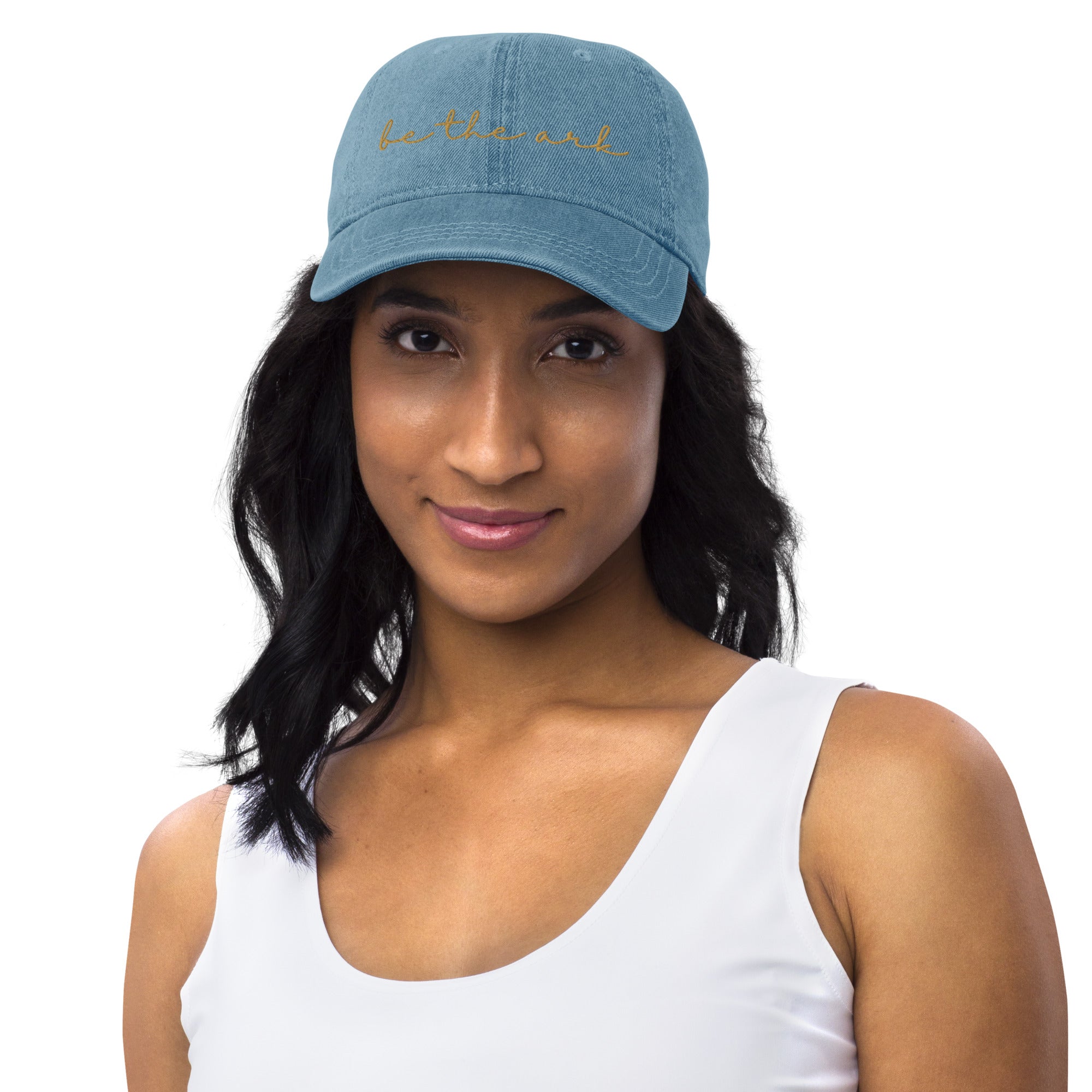 Be The Ark Embroidered Cotton Cap