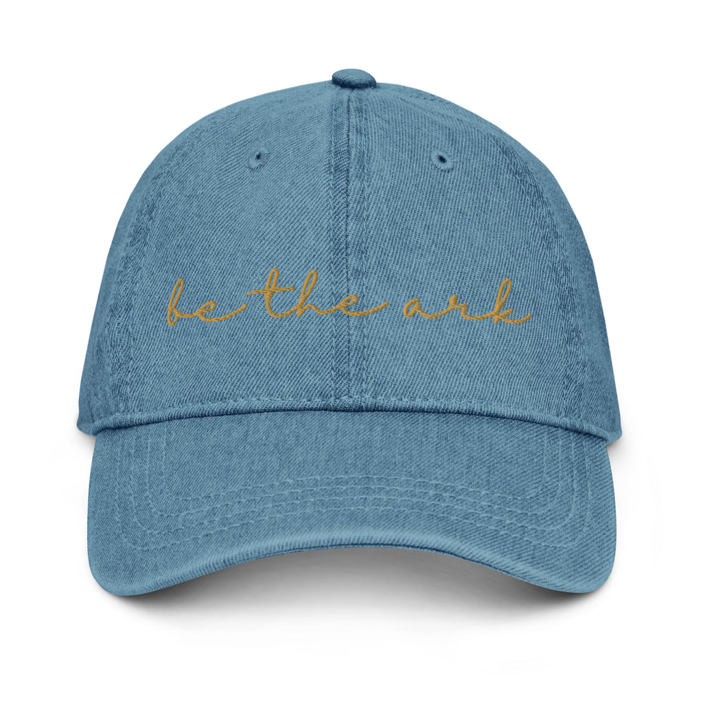 Be The Ark Embroidered Cotton Cap
