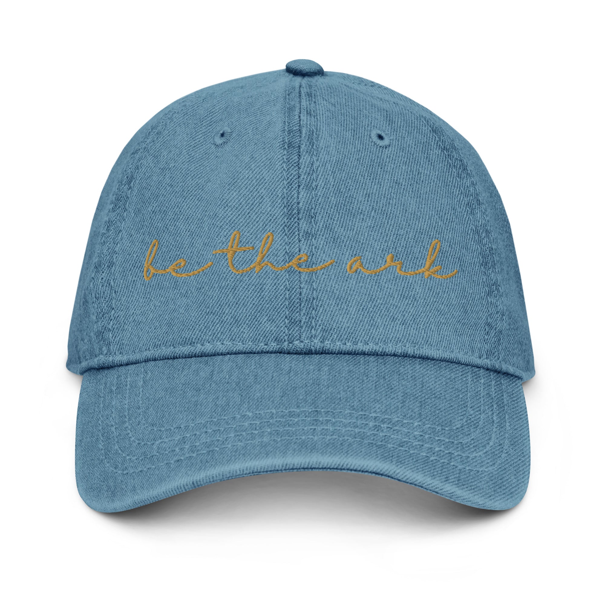 Be The Ark Embroidered Cotton Cap