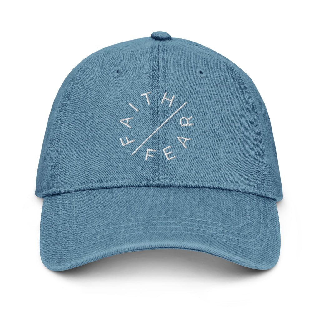 Faith Over Fear Pigment Dyed Cotton Cap