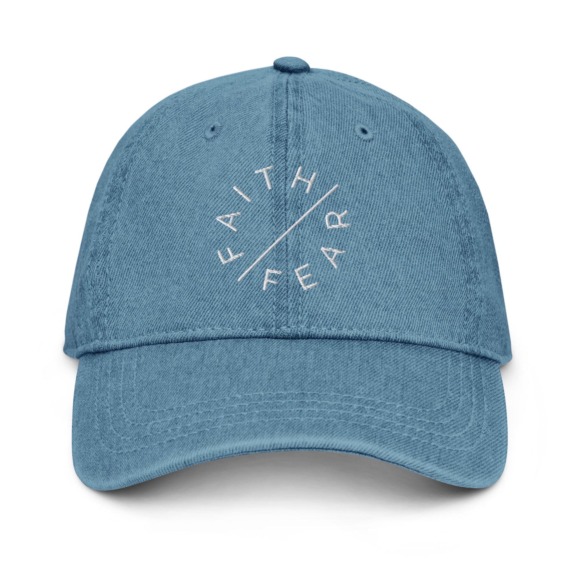 Faith Over Fear Pigment Dyed Cotton Cap
