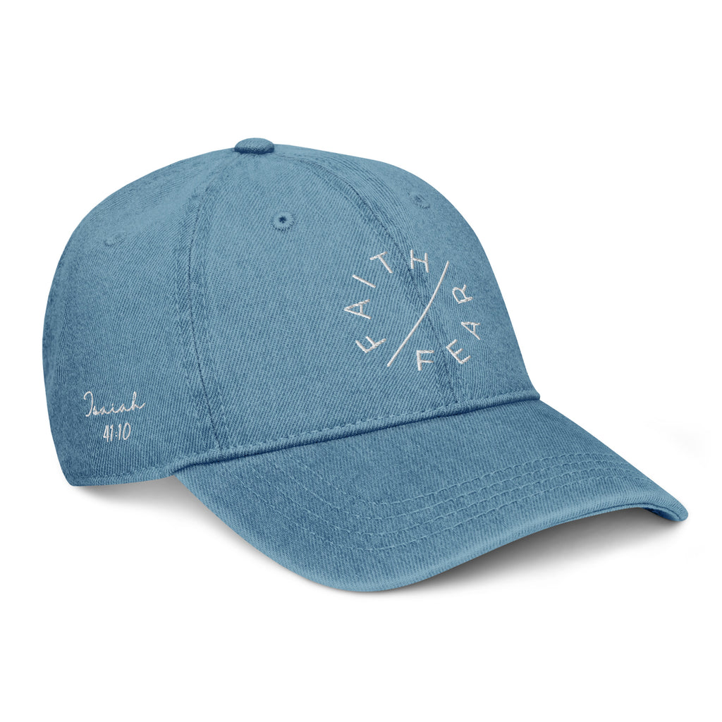 Faith Over Fear Pigment Dyed Cotton Cap