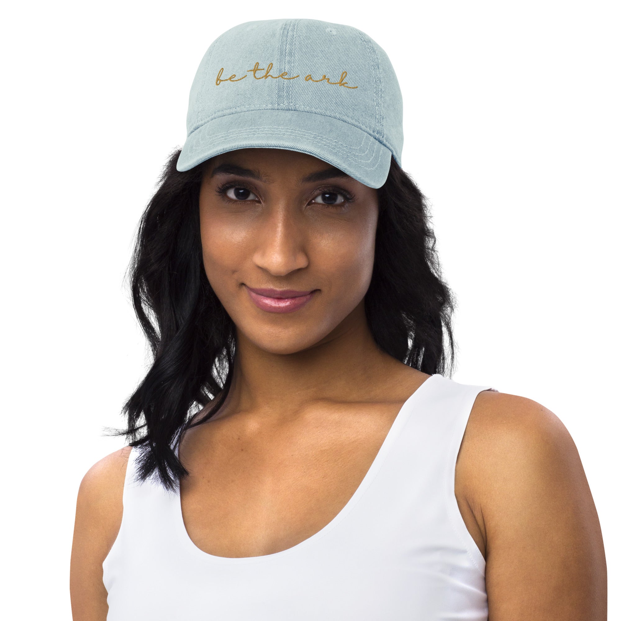 Be The Ark Embroidered Cotton Cap