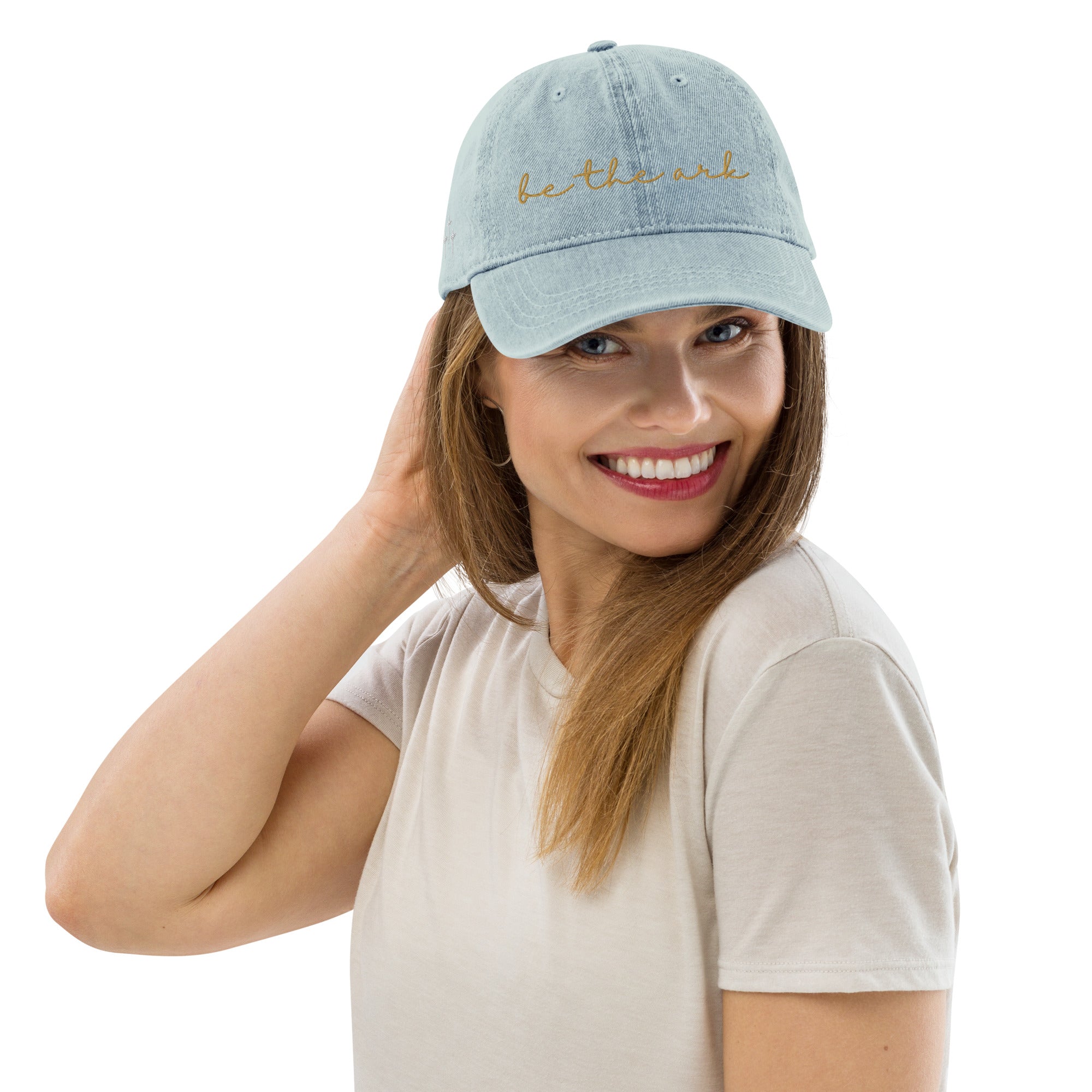 Be The Ark Embroidered Cotton Cap