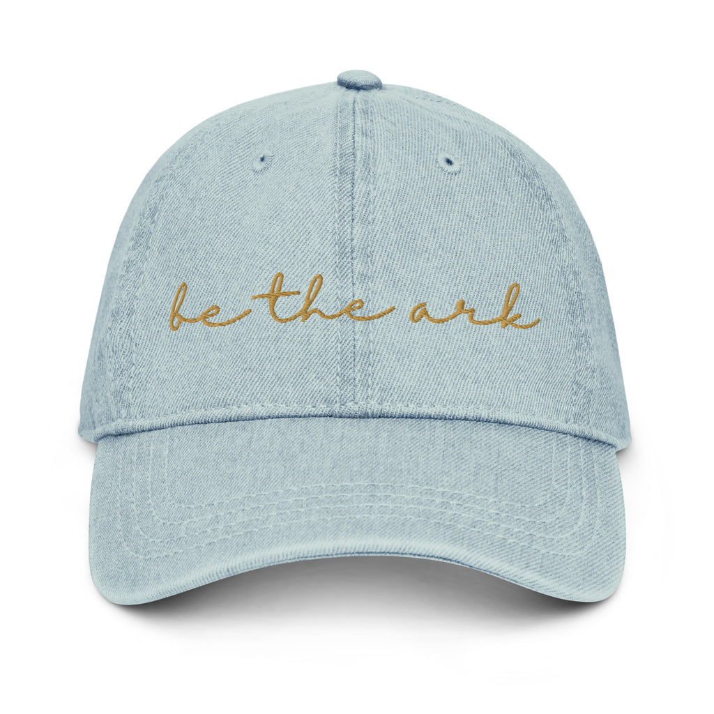 Be The Ark Embroidered Cotton Cap