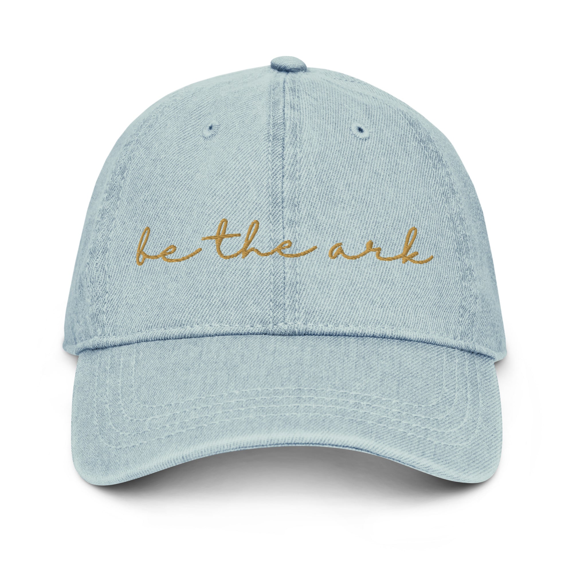 Be The Ark Embroidered Cotton Cap