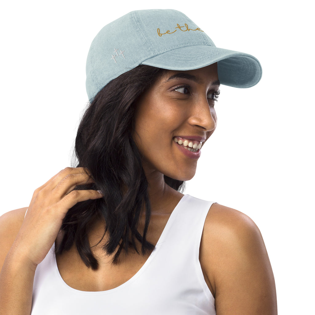 Be The Ark Embroidered Cotton Cap