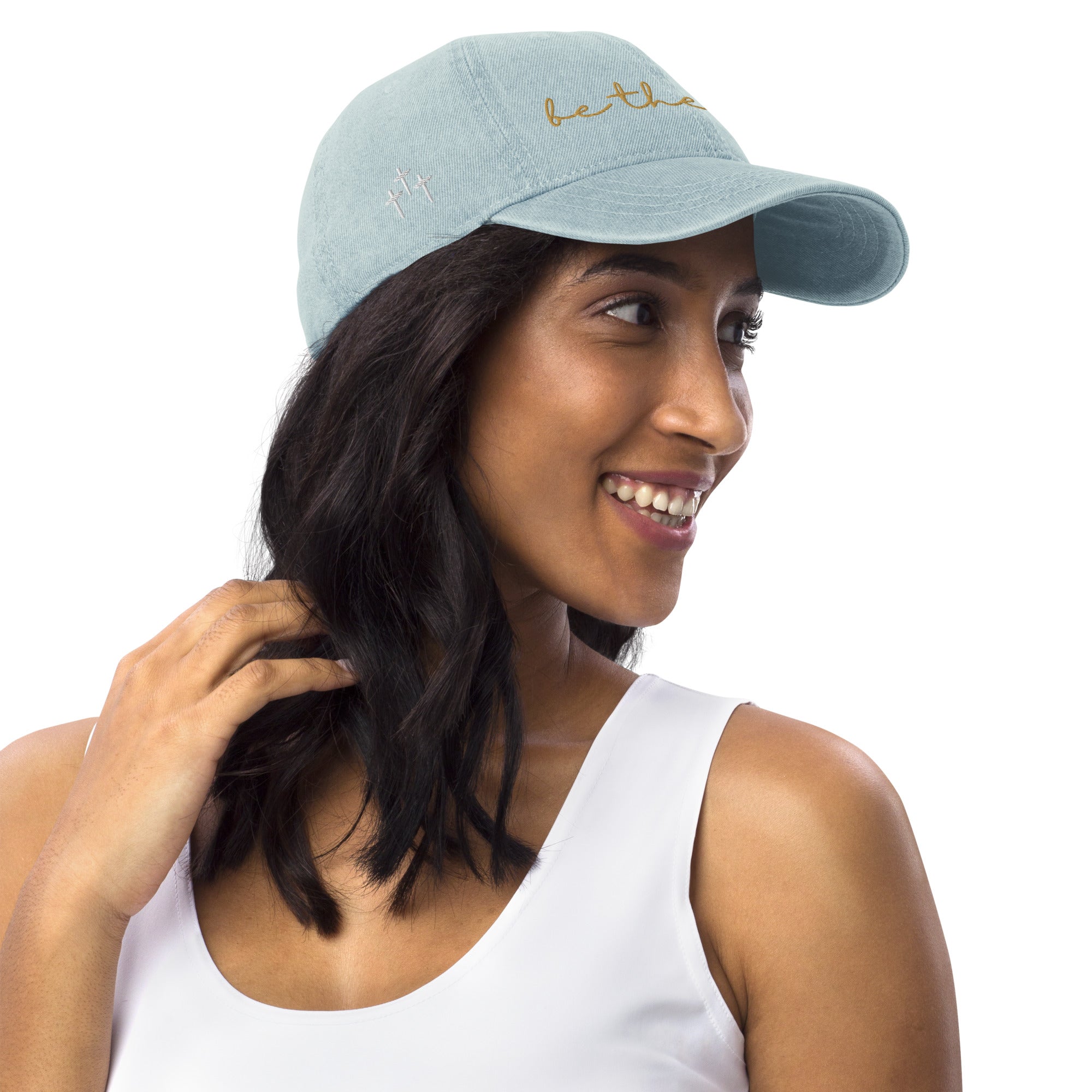 Be The Ark Embroidered Cotton Cap