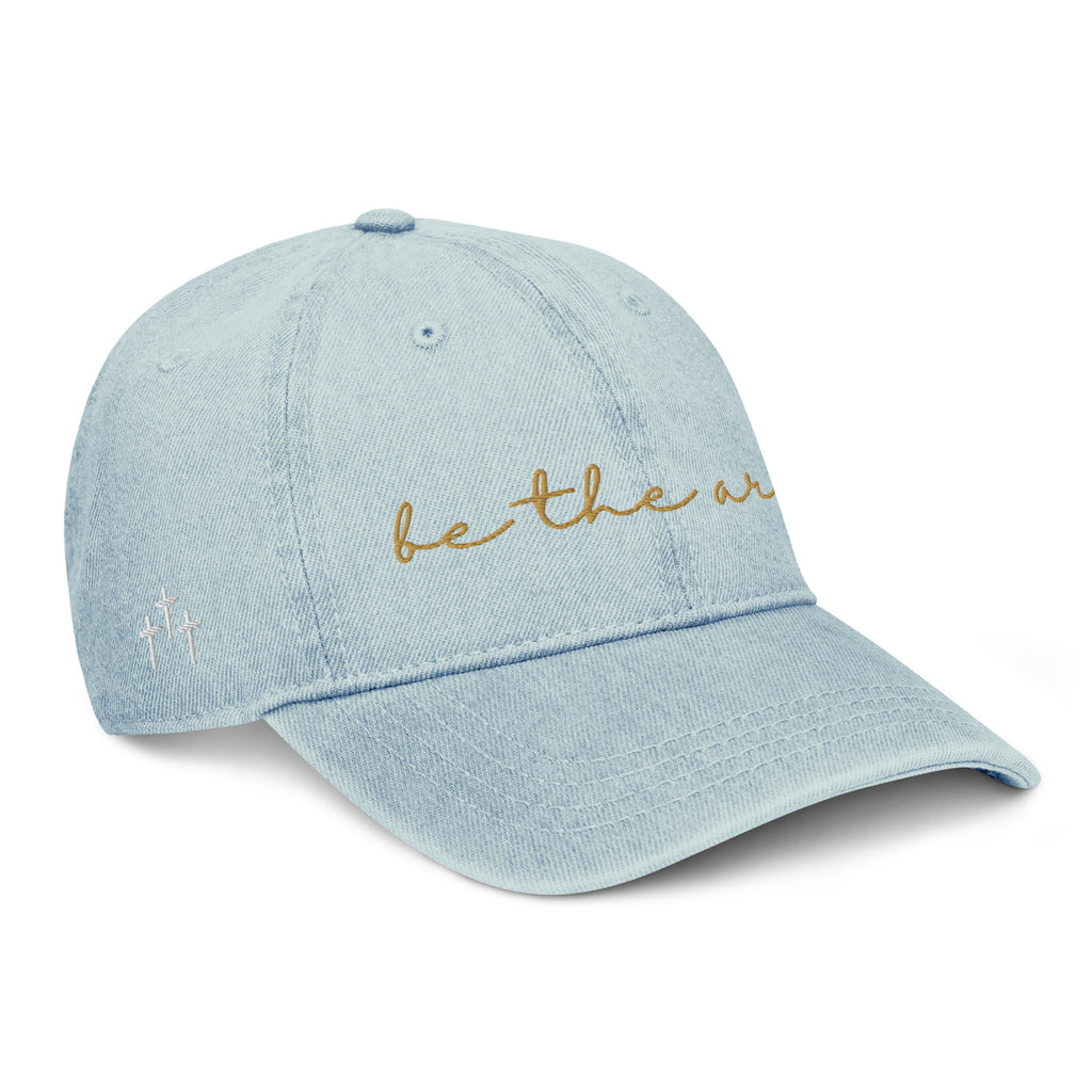 Be The Ark Embroidered Cotton Cap