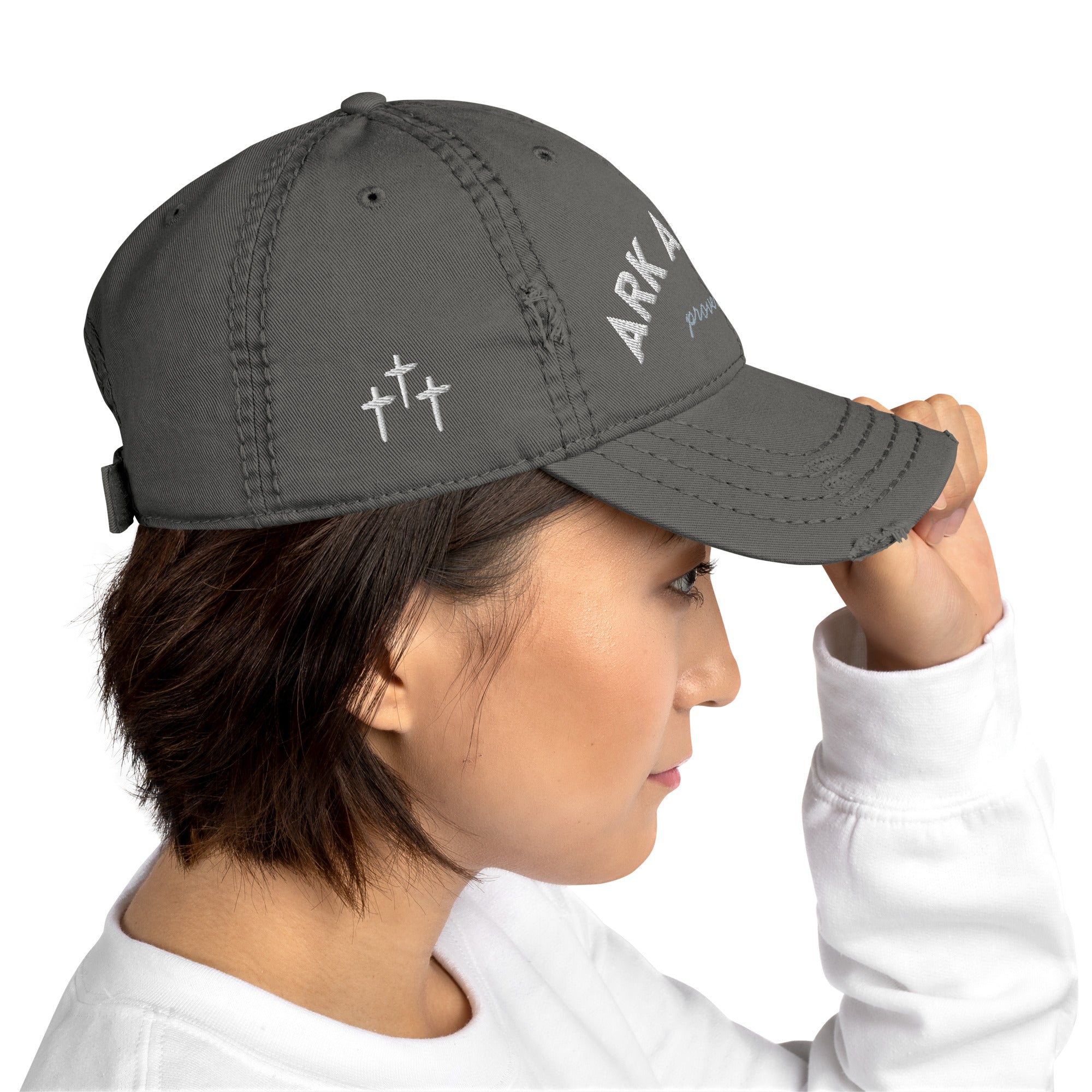 Ark Apparel Embroidered Dad Cap