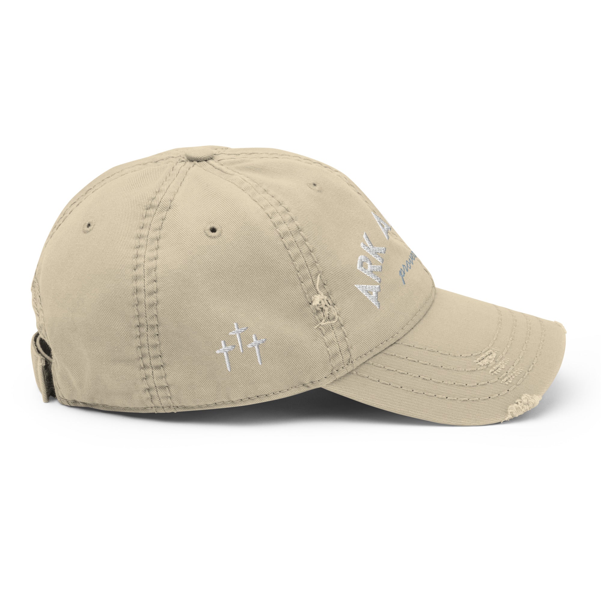 Ark Apparel Embroidered Dad Cap