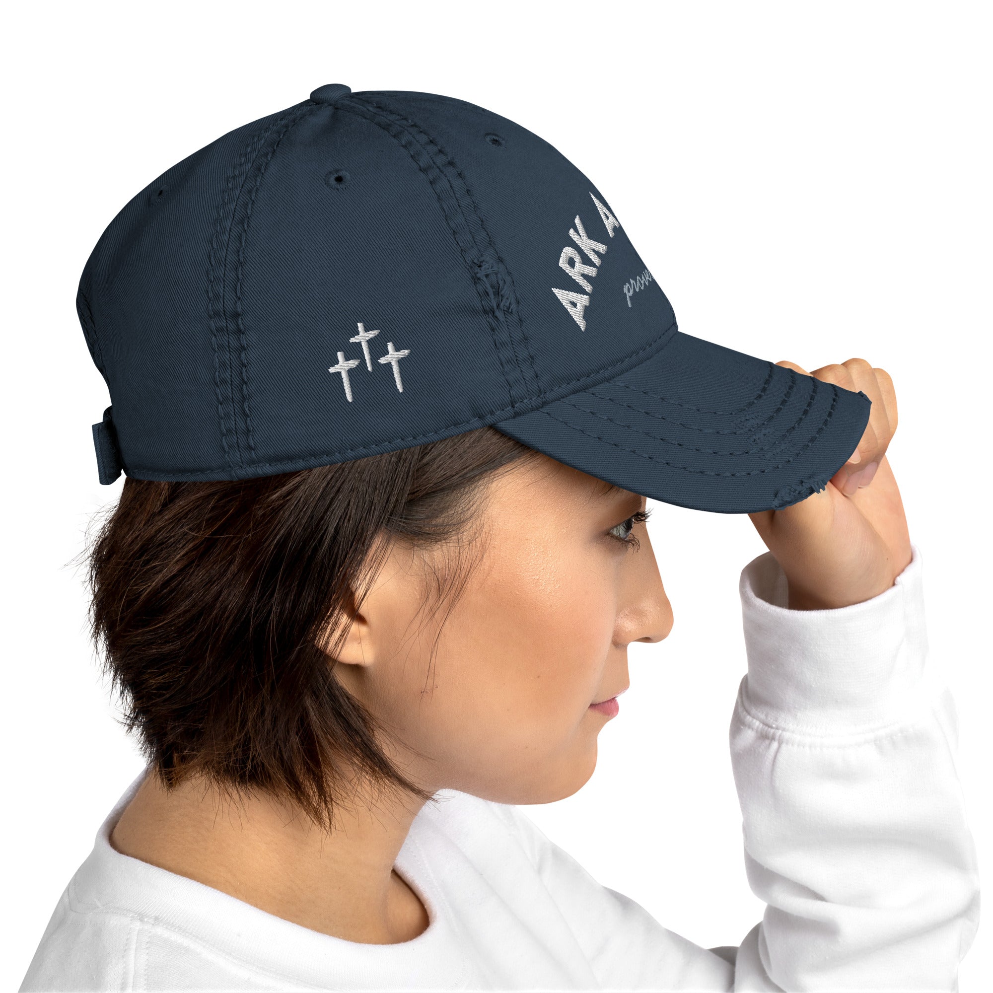 Ark Apparel Embroidered Dad Cap