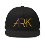 Ark 3D Snapback with Side Embroidery | 5-Panel Cotton Flat Bill
