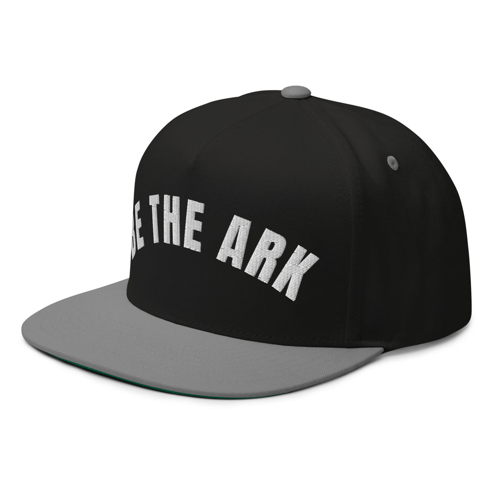 Be The Ark 3D Snapback | Black/Grey 5-Panel with Side Logo