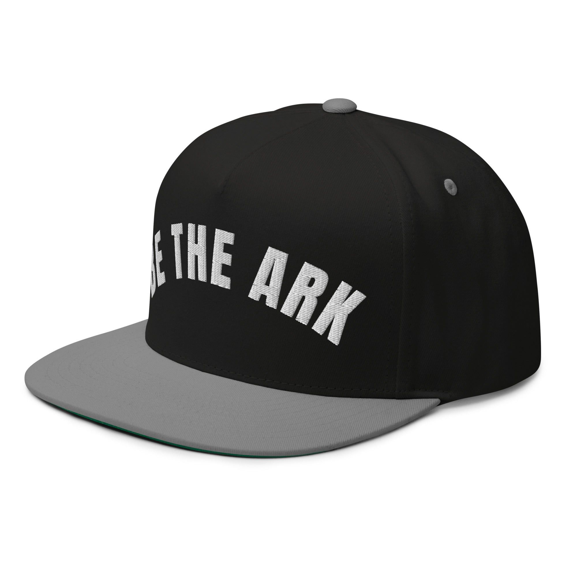 Be The Ark 3D Snapback | Black/Grey 5-Panel with Side Logo