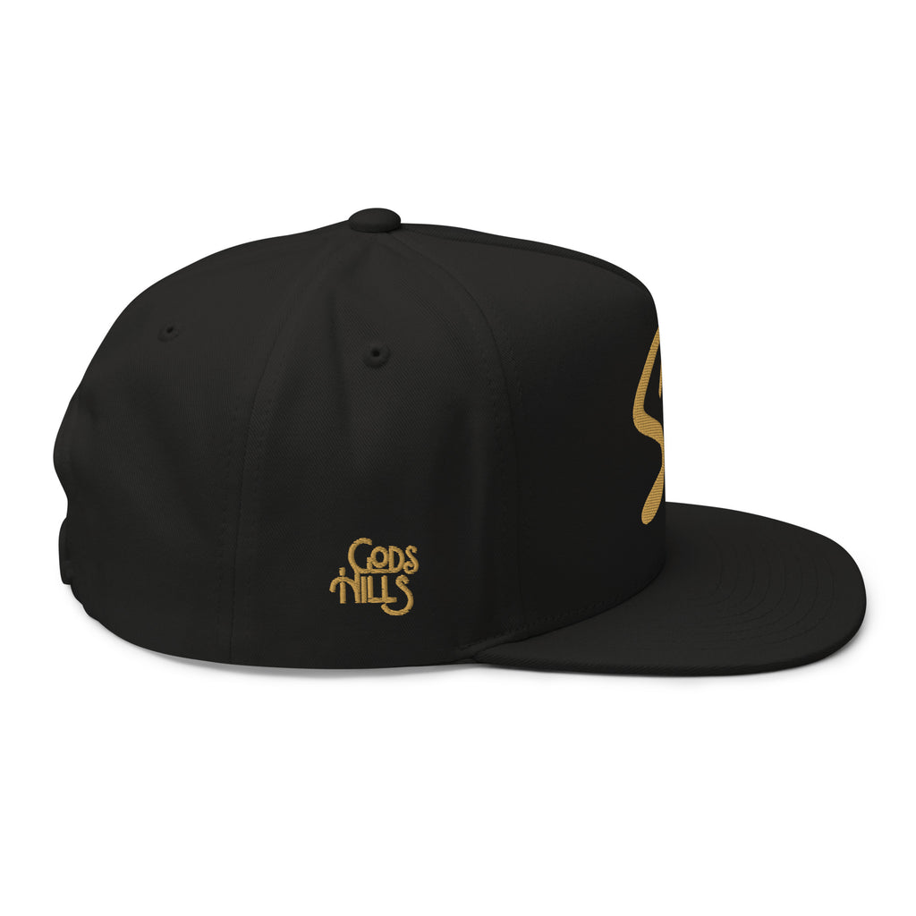SD "Gods Hills" Snapback | South Dakota 5-Panel Cotton Hat