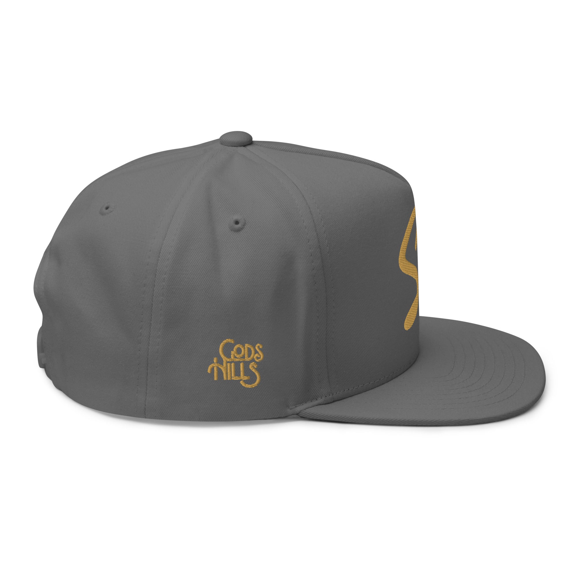 SD "Gods Hills" Snapback | South Dakota 5-Panel Cotton Hat