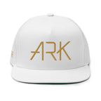 Ark 3D Snapback with Side Embroidery | 5-Panel Cotton Flat Bill