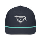 Embroidered Rope Snapback Cap