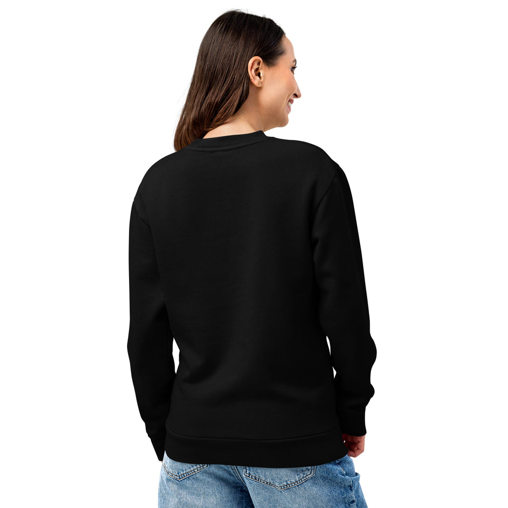 Heart & Cross Oversized Heavyweight Crewneck | Embroidered Christian Streetwear