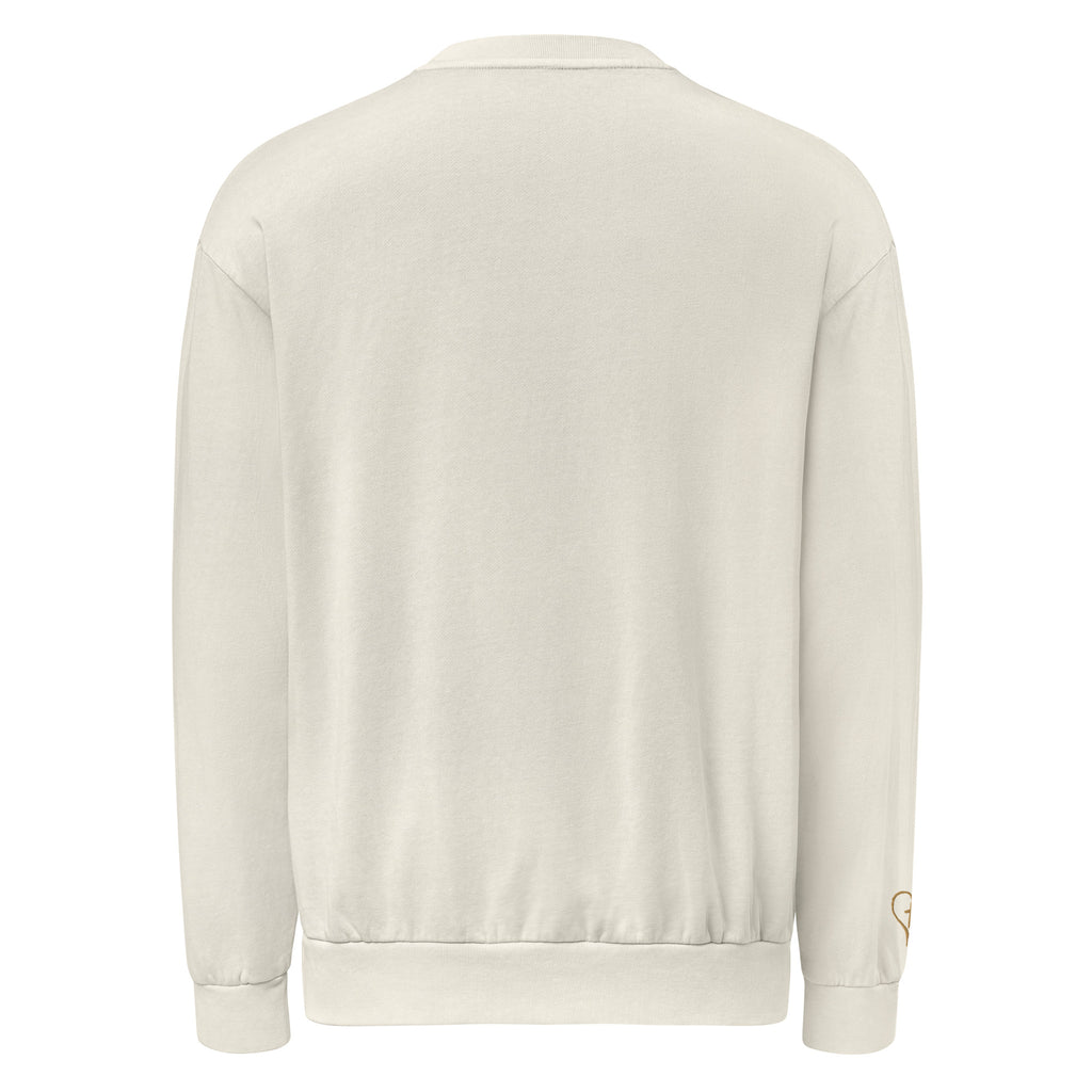 When Mamas Pray Oversized Heavyweight Crewneck | Embroidered Mom Sweatshirt