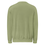 Heart & Cross Oversized Heavyweight Crewneck | Embroidered Christian Streetwear