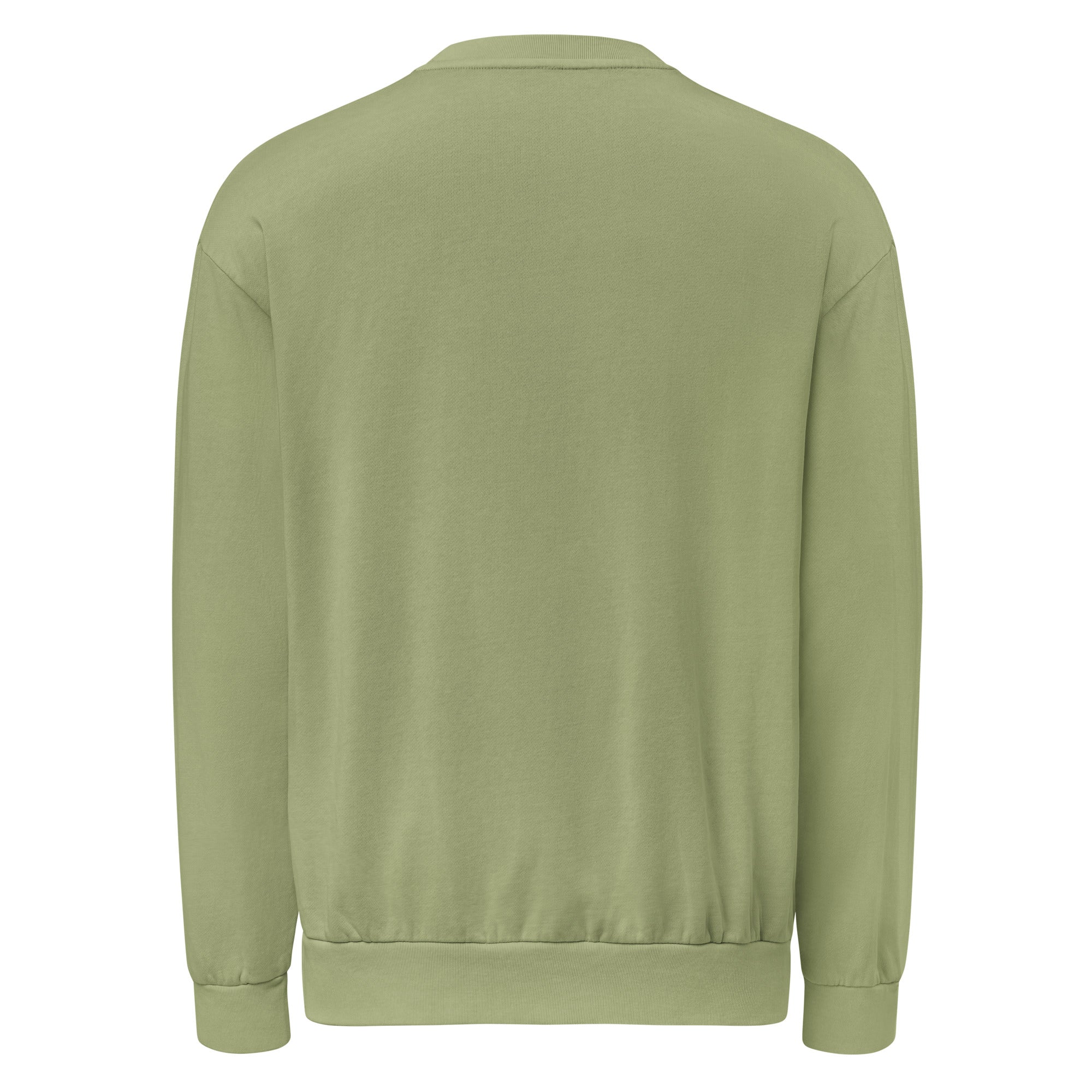 Heart & Cross Oversized Heavyweight Crewneck | Embroidered Christian Streetwear