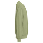 Heart & Cross Oversized Heavyweight Crewneck | Embroidered Christian Streetwear