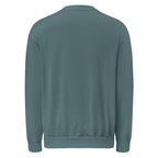 Heart & Cross Oversized Heavyweight Crewneck | Embroidered Christian Streetwear