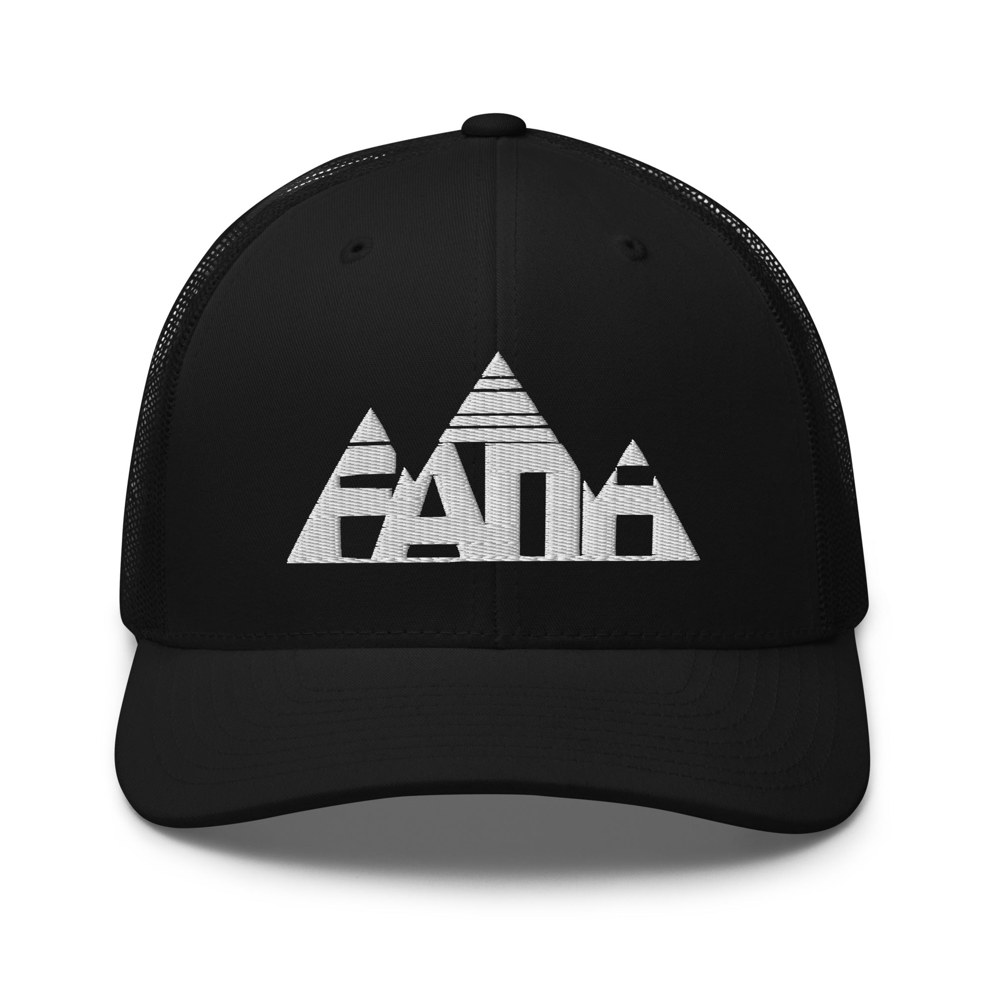 Faith Mountain Retro Trucker Hat | Yupoong 6606 Snapback