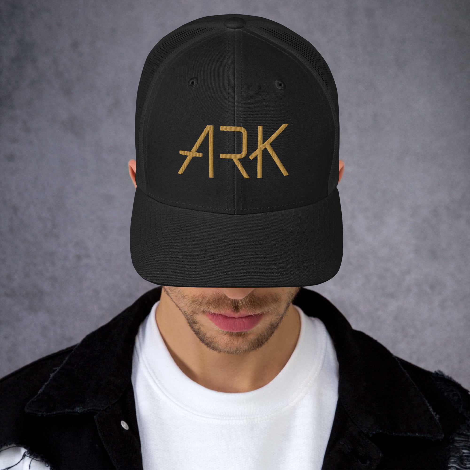 Ark Logo 3D Trucker Cap | Classic Mesh Back Snapback