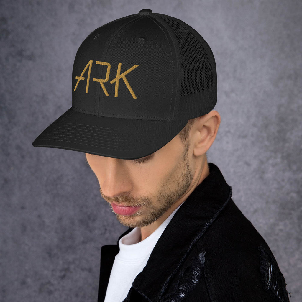 Ark Logo 3D Trucker Cap | Classic Mesh Back Snapback