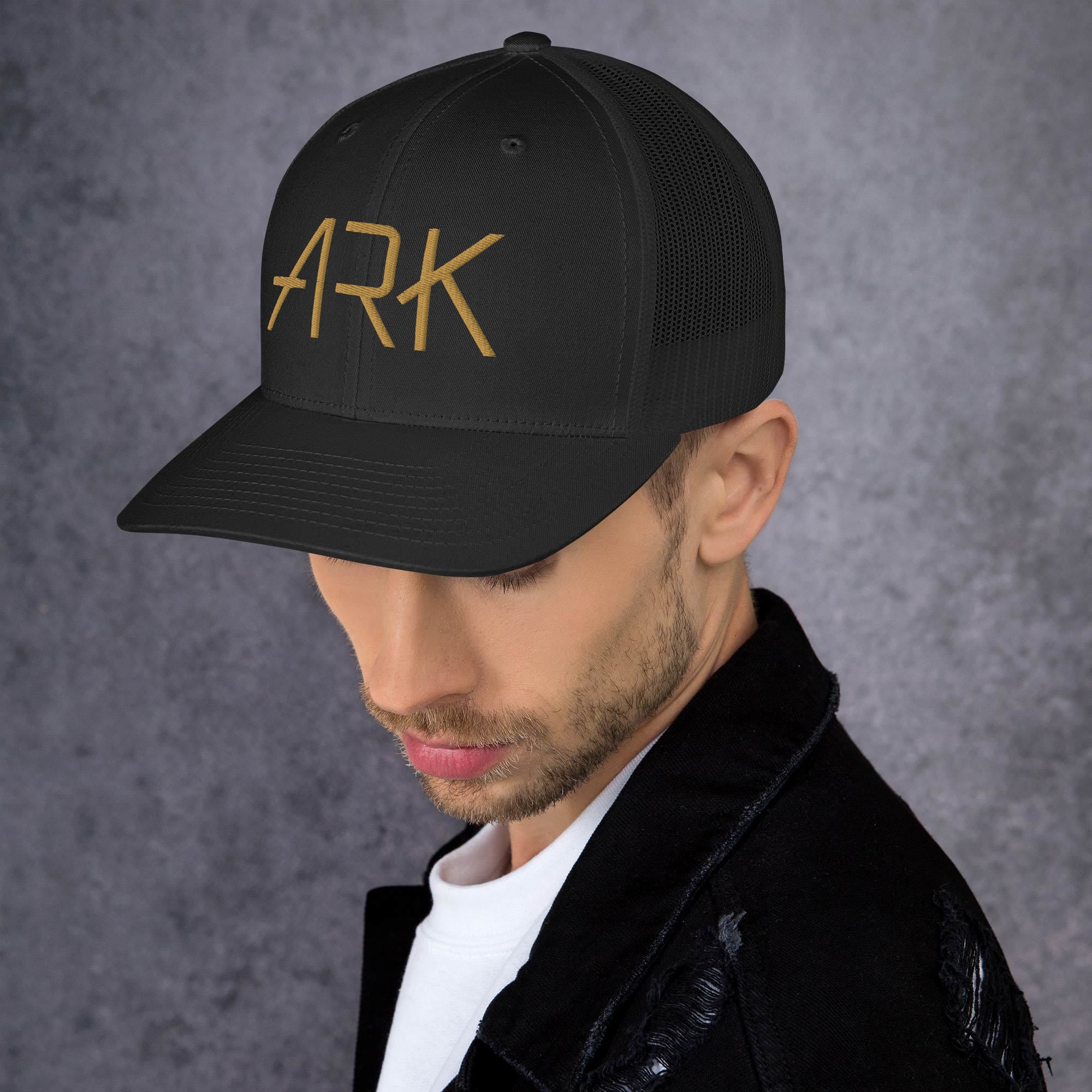Ark Logo 3D Trucker Cap | Classic Mesh Back Snapback